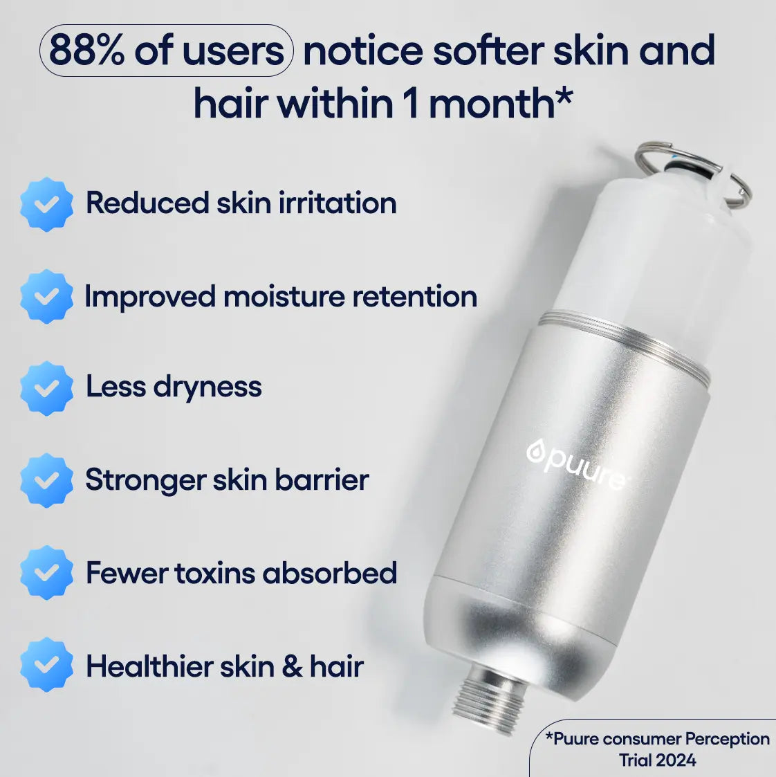 Sistema di Filtrazione per Doccia Puure® 3.0